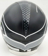 Russell Wilson Autographed Seattle Seahawks Full Size Replica Helmet "SB XLVIII Champs" In Silver RW Holo Stock #72373