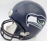 Russell Wilson Autographed Seattle Seahawks Full Size Replica Helmet "SB XLVIII Champs" In Green RW Holo Stock #72372