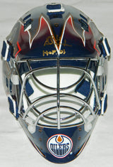 Grant Fuhr Signed Edmonton Oilers Mini Goalie Mask w/HOF'03