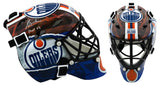 Grant Fuhr Signed Oilers Mini Hockey Goalie Mask w/HOF'03