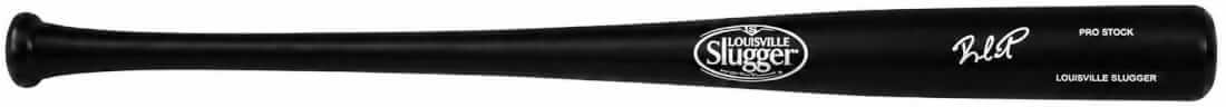 Rafael Furcal Signed Louisville Slugger Pro Stock Black Baseball Bat