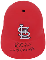 Rafael Furcal Signed St Louis Cardinals Replica Souvenir Batting Helmet w/11 WS Champs