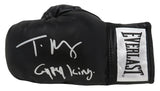 Tyson Fury Signed Everlast Black Full Size Boxing Glove w/Gypsy King - (JSA)