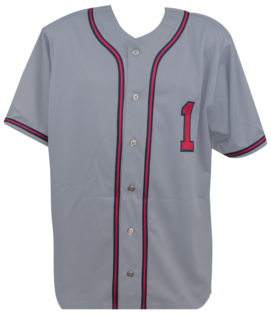 Rafael Furcal Signed Grey Custom Baseball Jersey w/2000 NL ROY