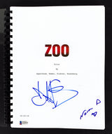 Billy Burke "Nora" Authentic Signed Zoo Pilot Episode Tv Script BAS #G23471