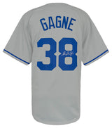 Eric Gagne Signed Grey Custom Baseball Jersey