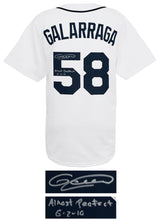 Armando Galarraga Signed White Custom Baseball Jersey w/Almost Perfect 6-2-10