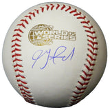 Jon Garland Signed Rawlings Official 2005 World Series Baseball