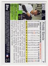Freddy Garcia Signed Chicago White Sox 2005 Topps Baseball Trading Card #374