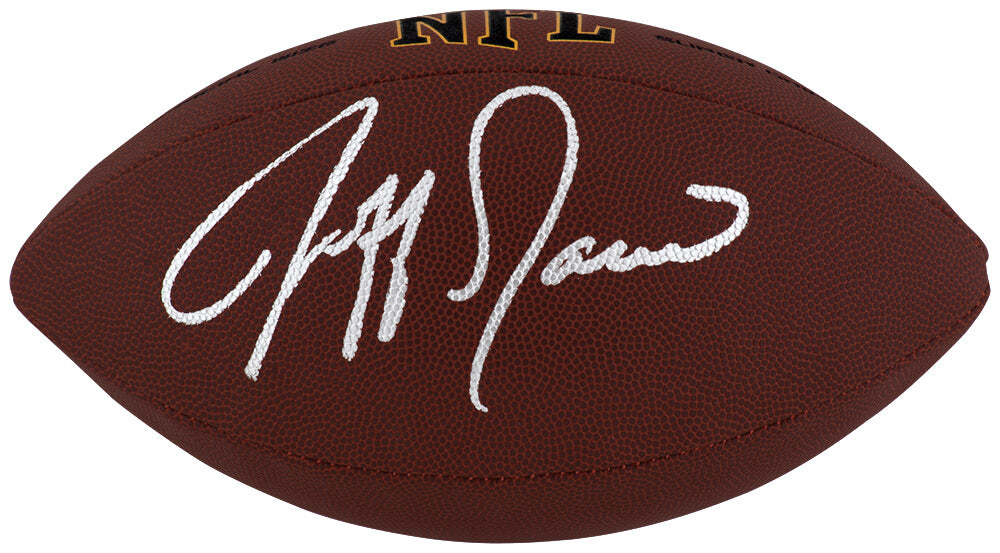 Jeff Garcia Signed Wilson Super Grip Full Size NFL Football