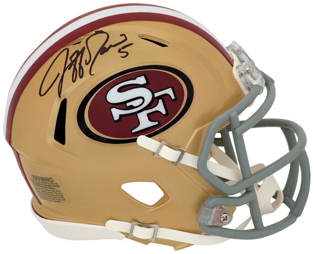 Jeff Garcia Signed San Francisco 49ers Riddell Speed Mini Helmet