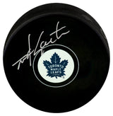 Mike Gartner Signed Toronto Maple Leafs Logo Hockey Puck