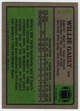 Willie Gault Signed Chicago Bears 1984 Topps Rookie Football Trading Card #224