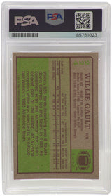 Willie Gault Signed Chicago Bears 1984 Topps Rookie Football Card #224 - (PSA Encapsulated)