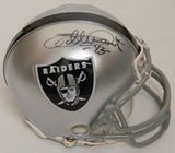 Willie Gault Signed Raiders Riddell Replica Mini Helmet