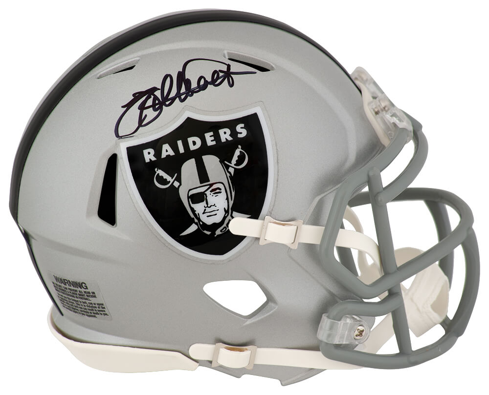 Willie Gault Signed Raiders Riddell Speed Mini Helmet