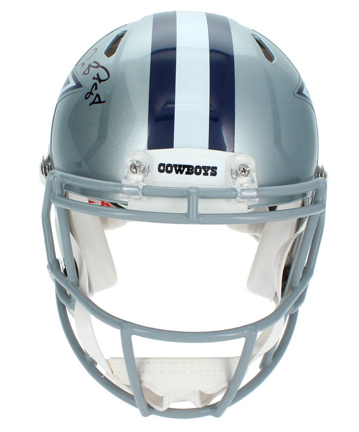 Dez Bryant Autographed Dallas Cowboys Speed Authentic Helmet Beckett Witnessed
