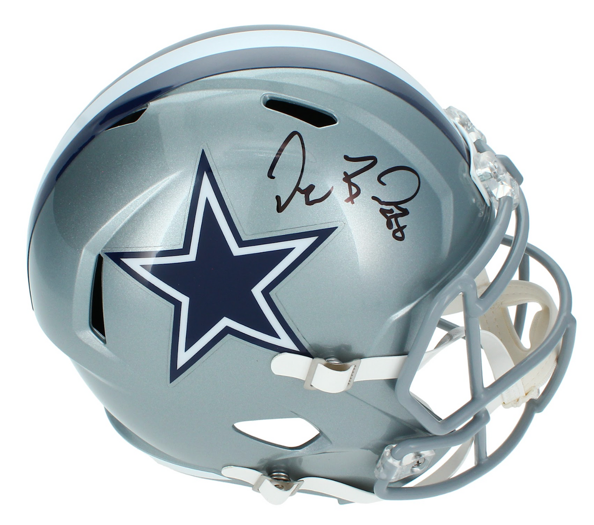 Dez Bryant Autographed Dallas Cowboys Speed Full Size Helmet Beckett Witnessed