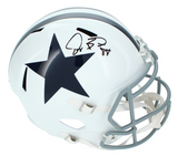 Dez Bryant Autographed Dallas Cowboys 1960-63 Throwback Speed Full Size Helmet Beckett Witnessed