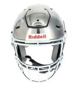 Brock Bowers Autographed Las Vegas Raiders Custom Chrome Inlay Speedflex Authentic Helmet Beckett Witnessed