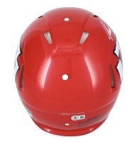Jared Allen Autographed Kansas City Chiefs Speed Authentic Helmet Beckett Witnessed