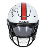 Howie Long Autographed/Inscribed "HOF 00" Hall of Fame Logo Speedflex Midi Helmet Beckett Witnessed