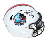 Howie Long Autographed/Inscribed "HOF 00" Hall of Fame Logo Speedflex Midi Helmet Beckett Witnessed