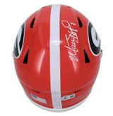 Matthew Stafford Autographed Georgia Bulldogs Speedflex Midi Helmet Beckett Witnessed