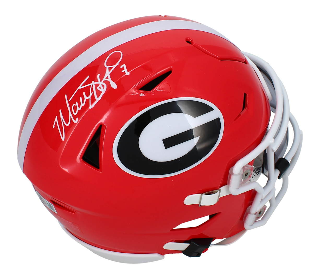Matthew Stafford Autographed Georgia Bulldogs Speedflex Midi Helmet Beckett Witnessed