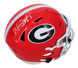 Matthew Stafford Autographed Georgia Bulldogs Speedflex Midi Helmet Beckett Witnessed