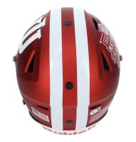 Aidan Fisher Autographed/Inscribed "2025 National Champs" Indiana Hoosiers National Champions Logo Speedflex Authentic Helmet Beckett Witnessed