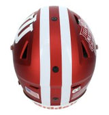 Aidan Fisher Autographed/Inscribed "2025 National Champs" Indiana Hoosiers National Champions Logo Speedflex Authentic Helmet Beckett Witnessed