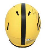 Jaylen Warren Autographed Pittsburgh Steelers RAVE Speed Authentic Helmet Beckett Witnessed