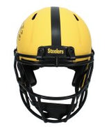 Jaylen Warren Autographed Pittsburgh Steelers RAVE Speed Authentic Helmet Beckett Witnessed