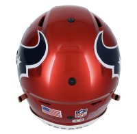 Jayden Higgins Autographed Houston Texans Red 2022 Alternate Speedflex Authentic Helmet Beckett Witnessed