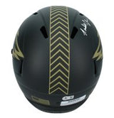 Randall Cunningham Autographed Philadelphia Eagles 2025 Salute to Service Speed Full Size Helmet Beckett Witnessed
