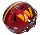 Champ Bailey Autographed Washington Commanders Speedflex Authentic Helmet Beckett Witnessed