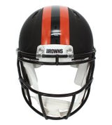 Myles Garrett Autographed Cleveland Browns Brown 2025 Alternate Speed Authentic Helmet Beckett Witnessed