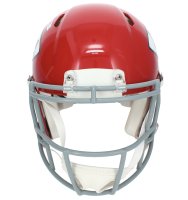 Kenneth Walker III Autographed Kansas City Chiefs 1963-73 Throwback Speed Authentic Helmet Beckett Witnessed