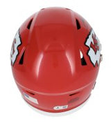 Kenneth Walker III Autographed Kansas City Chiefs Speedflex Midi Helmet Beckett Witnessed