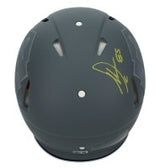 Antonio Gates Autographed Hall of Fame Logo Slate Speed Authentic Helmet Beckett Witnessed