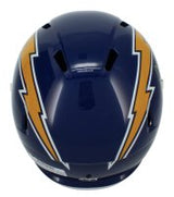 Antonio Gates Autographed Chargers 1974-87 Throwback Speed Full Size Helmet Beckett Witnessed