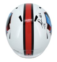 Antonio Gates Autographed Hall of Fame Logo Speed Full Size Helmet Beckett Witnessed