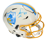 Antonio Gates Autographed Chargers RETRO Speedflex Authentic Helmet Beckett Witnessed