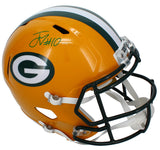 Jordan Love Autographed Green Bay Packers Speed Full Size Helmet Beckett Witnesed