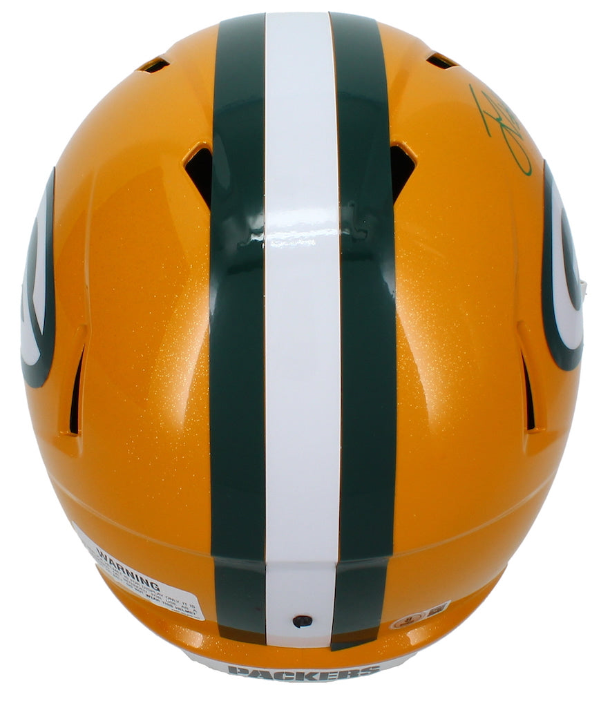 Jordan Love Autographed Green Bay Packers Speed Full Size Helmet Beckett Witnesed