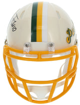 Jordan Love Autographed Green Bay Packers RETRO Speed Mini Helmet Beckett Witnessed