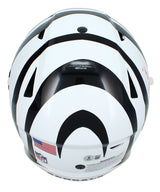 Ja'Marr Chase Autographed/Inscribed "24 TC" (Triple Crown) Cincinnati Bengals White 2022 Alternate Speedflex Authentic Helmet Beckett Witnessed