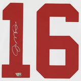 Joe Montana Autographed San Francisco 49ers White Mitchell & Ness Legacy Collection Jersey Fanatics
