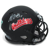Davante Adams Autographed Fresno State Speed Mini Helmet JSA Witnessed